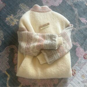 Hilda LTD wool trench coat with buttons-made in Iceland VGUC with brush